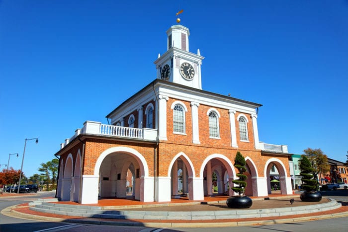 Fayetteville Town Hall - A daytrip from Raleigh, NC